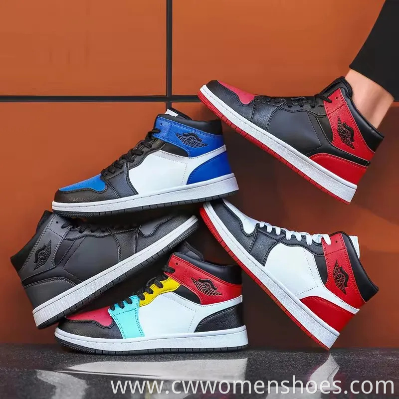 Fashion High Top Sports Aj Sneakers Outdoor Casual Tennis Shoes Outdoor Womens and Mens Lightweight Breathable High-Quality Brand Basketball Shoes